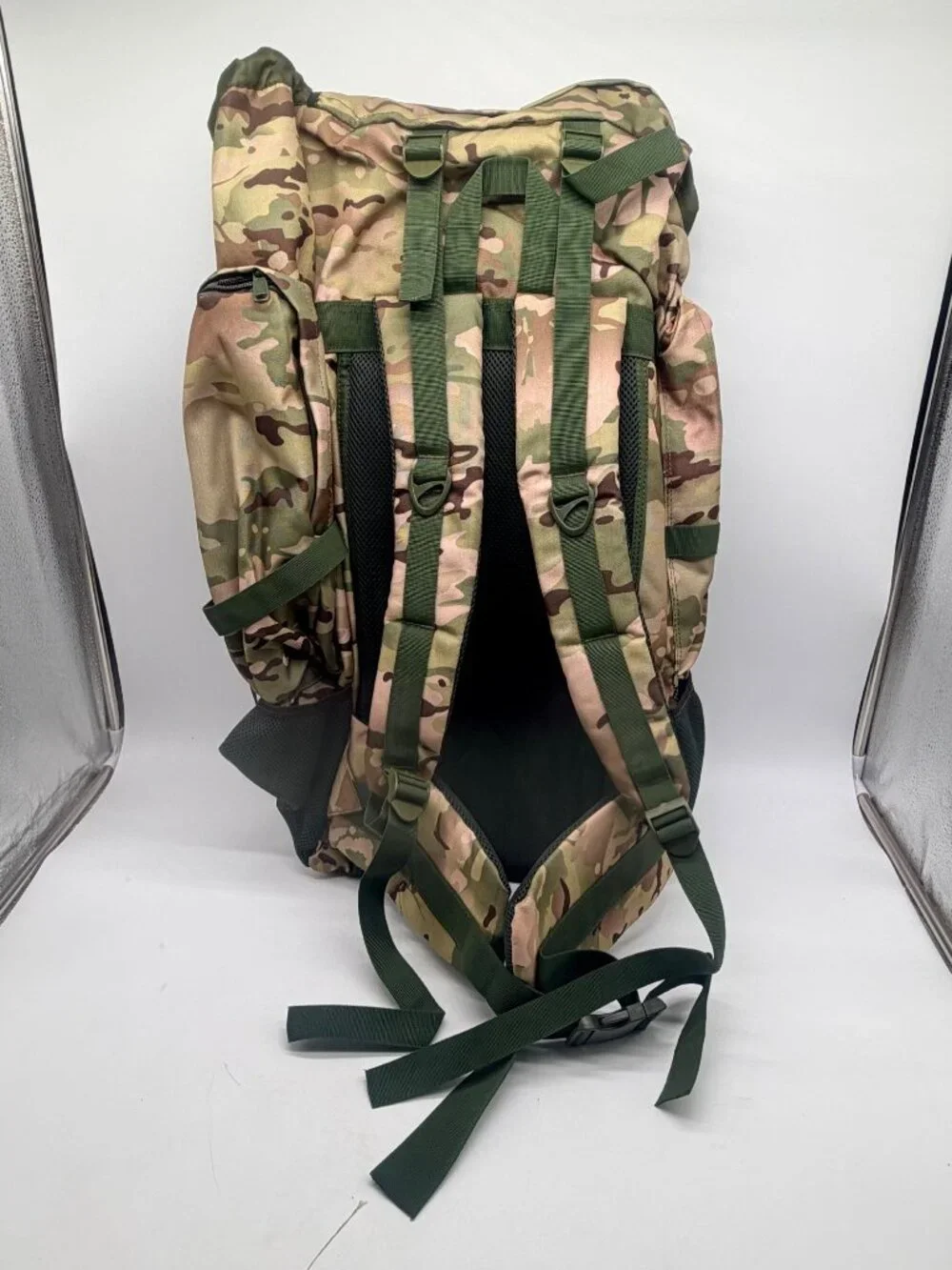 Boundless Performance 125L Rucksack Backpack for Men – Heavy Duty Metal Frame Ca